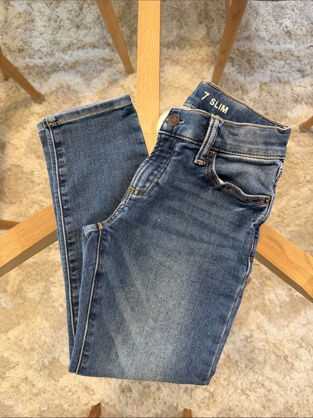 GAP Kids Slim Skinny Jeans in Blue - Picture 7 of 7